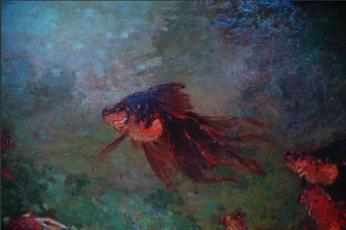 same painting after conservation